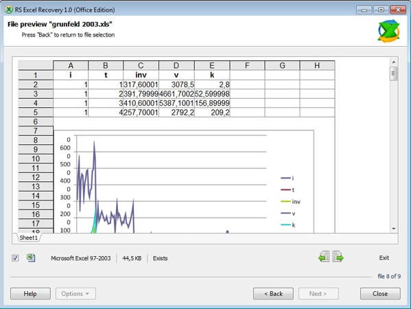 RS Excel Recovery-Excel޸-RS Excel Recovery v3.8Ѱ