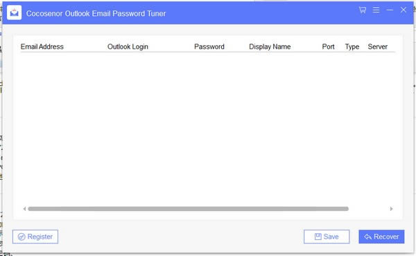 Cocosenor Outlook Email Password Tuner-Outlookʼָ-Cocosenor Outlook Email Password Tuner v3.1.1ٷ