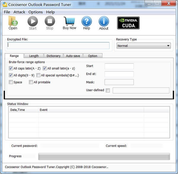 Cocosenor Outlook Password Tuner-Outlookָ-Cocosenor Outlook Password Tuner v3.2.0ٷ