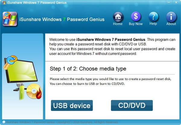 iSunshare Windows 7 Password Genius-Windows7ָ-iSunshare Windows 7 Password Genius v2.1.30ٷ