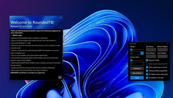 roundedTB-win11-roundedTB v3.1ٷ