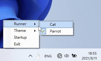 RunCat-CPU⹤-RunCat v1.9ɫ