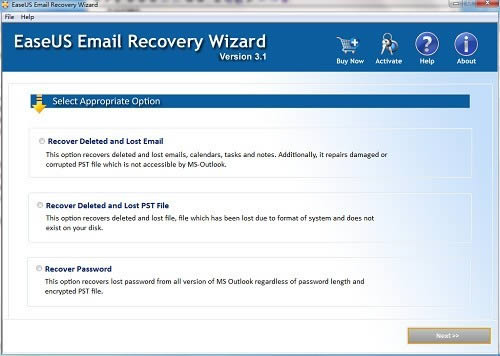 EaseUS Email Recovery Wizard-ʼָ-EaseUS Email Recovery Wizard v3.1.1ٷ