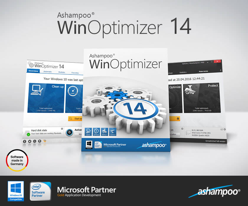 Ashampoo WinOptimizer-ϵͳŻ-Ashampoo WinOptimizer v18.00.19ٷ