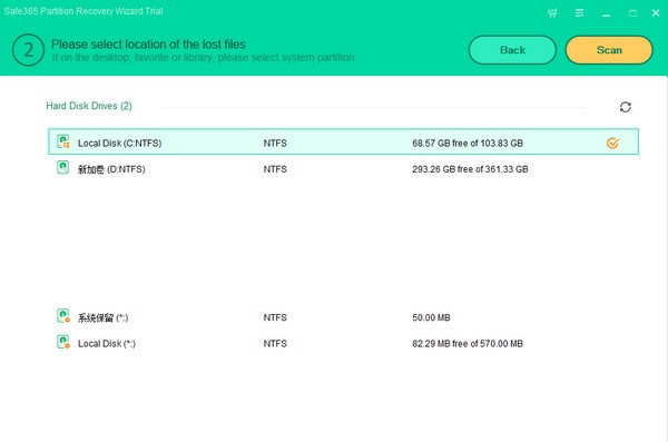 Safe365 Partition Recovery Wizard-ݻָ-Safe365 Partition Recovery Wizard v8.8.9.1ٷ