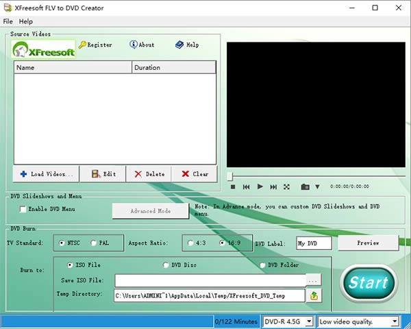 XFreesoft FLV to DVD Creator-̿¼-XFreesoft FLV to DVD Creator v2.3.0.61ٷ