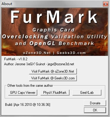 FurMark-ͼο/ GPUѹԹ-FurMark v1.21.2ٷ