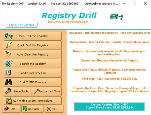 Registry Drill-עά-Registry Drill v4.4.01ٷ