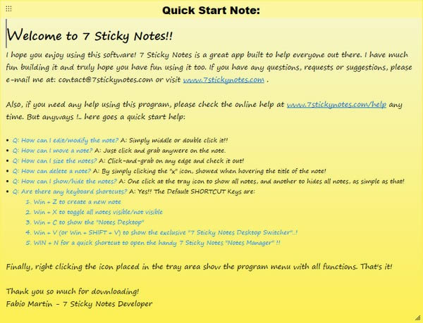 7 Sticky Notes-ǩ-7 Sticky Notes v1.9ٷ