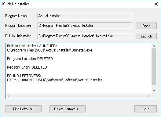 1Click Uninstaller-жع-1Click Uninstaller v3.0ٷ