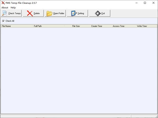 FMS Temp File Cleanup-ʱļɾ-FMS Temp File Cleanup v2.5.7ٷ