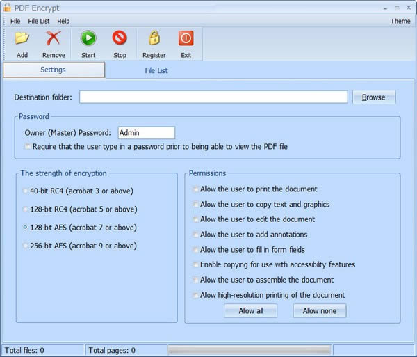 PDFArea PDF Encrypt(PDFļܹ)