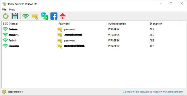 SterJo Wireless Passwords(wifiҹ)