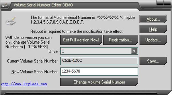 Volume Serial Number Editor-кű༭-Volume Serial Number Editor v2.02.34ٷ