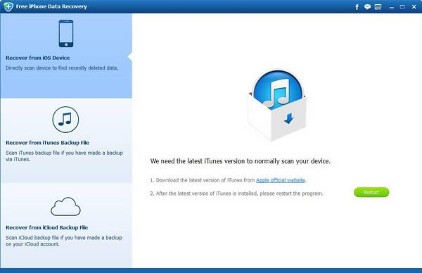 Free iPhone Data Recovery-iPhoneݻָ-Free iPhone Data Recovery v3.8.0ٷ