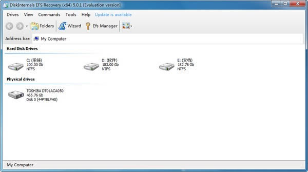 DiskInternals EFS Recovery(EFSļָ)