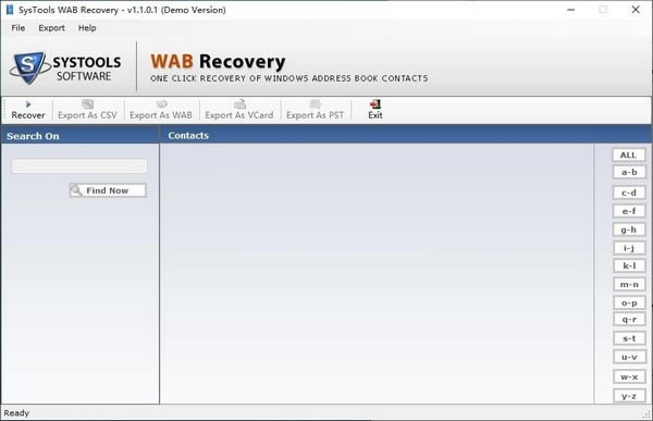 SysTools WAB Recovery-ϵݻָ-SysTools WAB Recovery v1.1.0.1ٷ