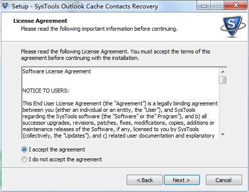 SysTools Outlook Cache Contacts Recoveryͼ