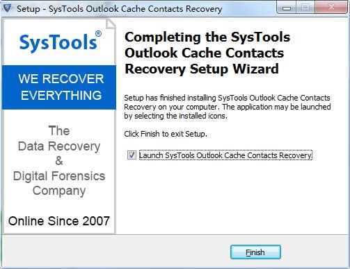 SysTools Outlook Cache Contacts Recoveryͼ