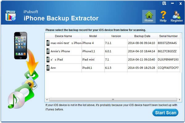 iPubsoft iPhone Backup Extractor-iosݻָ-iPubsoft iPhone Backup Extractor v2.1.41ٷ
