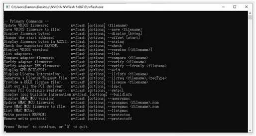 NVIDIA NVFlashԿBIOS޸-Կ-NVIDIA NVFlashԿBIOS޸ v5.667.0ٷ