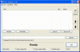 File Joiner-ļָϲ-File Joiner v2.4.1.0ٷ