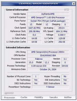 central brain identifier-CPU-central brain identifier v8.3.6.6ٷ