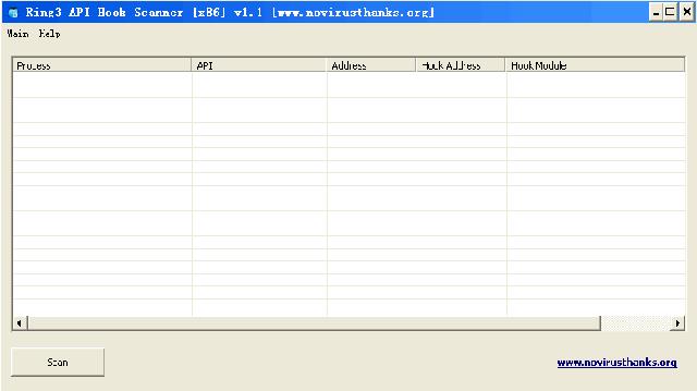 ϵͳɨ Ring3 API Hook Scanner-ϵͳɨ Ring3 API Hook Scanner v1.4 ɫ
