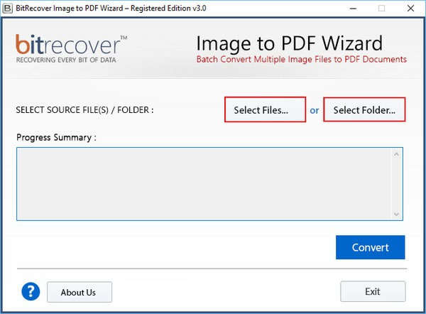 BitRecover Image to PDF Wizard-ImageתPDFת-BitRecover Image to PDF Wizard v3.1.0ٷ