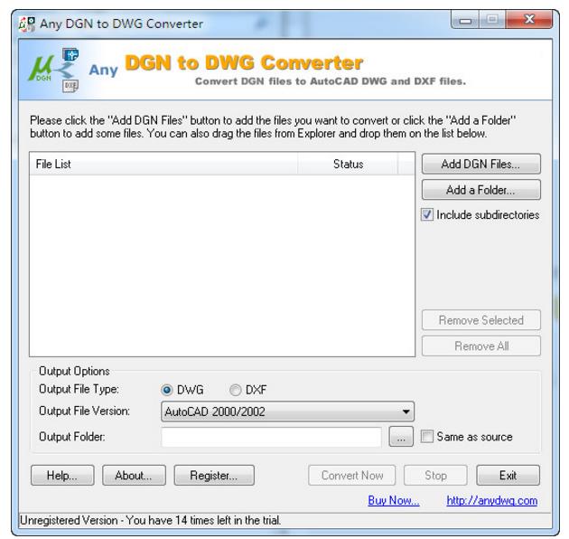 Any DGN to DWG Converter-Any DGN to DWG Converter v2018ٷ
