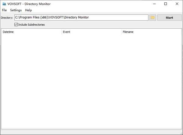 VovSoft Directory Monitor-ļм-VovSoft Directory Monitor v1.0ٷ