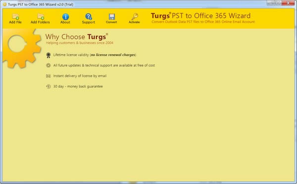 Turgs PST to Office 365 Wizard-PSTOffice 365Ǩƹ-Turgs PST to Office 365 Wizard v2.0ٷ