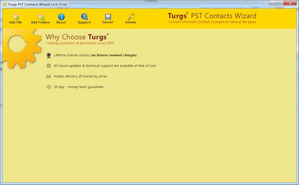 Turgs PST Contacts Wizard-PSTϵȡ-Turgs PST Contacts Wizard v2.0ٷ