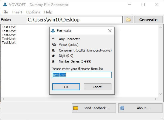 Vovsoft Dummy File Generator-ļ-Vovsoft Dummy File Generator v1.2ٷ