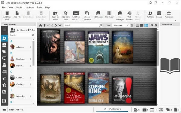 Alfa eBooks Manager--Alfa eBooks Manager v8.4.69.1Ѱ