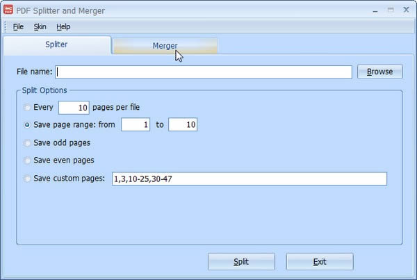 PDF Splitter and Merger-PDFָϲ-PDF Splitter and Merger v4.0ٷѰ