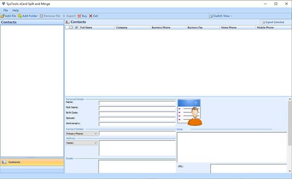 SysTools vCard Split and Merge-ļ-SysTools vCard Split and Merge v3.0ٷ