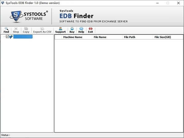 SysTools Exchange EDB Finder-ļ鿴-SysTools Exchange EDB Finder v1.0ٷ