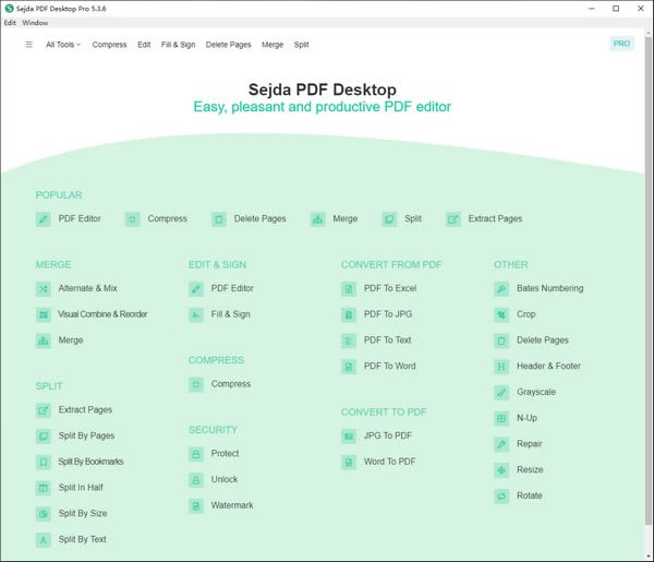 Sejda PDF Desktop Pro-๦PDF-Sejda PDF Desktop Pro v7.3.2Ѱ
