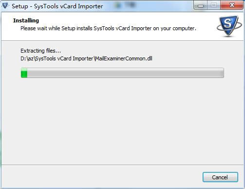 SysTools vCard Importerͼ