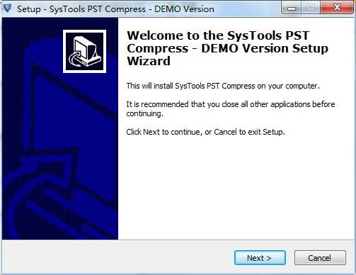 SysTools PST Compressͼ