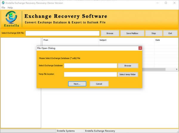 Enstella Exchange Recovery-EDBתPSTָ-Enstella Exchange Recovery v8.7ٷ