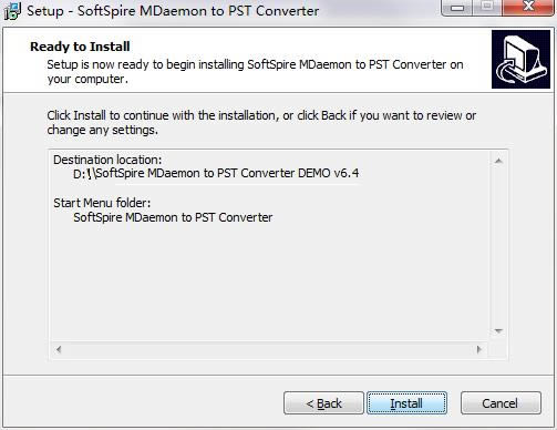 SoftSpire MDaemon to PST Converterͼ