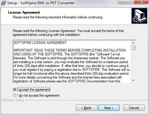 SoftSpire EML to PST Converterͼ