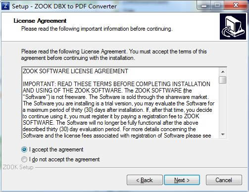 ZOOK DBX to PDF Converterͼ