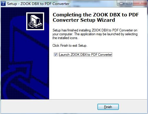 ZOOK DBX to PDF Converterͼ