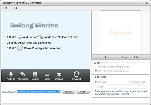 4Easysoft PDF to HTML Converter-PDFתHTML-4Easysoft PDF to HTML Converter v3.0.12ٷ