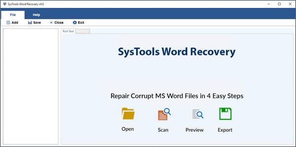 SysTools Docx Repair-ĵ޸-SysTools Docx Repair v4.0ٷ