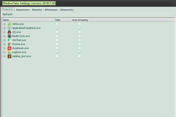 WindowTabs-ڶǩҳ-WindowTabs v2018.7.20Ѱ
