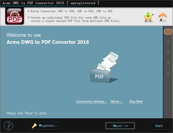 Acme DWG to PDF Converter-PDFת-Acme DWG to PDF Converter v6.0ٷ